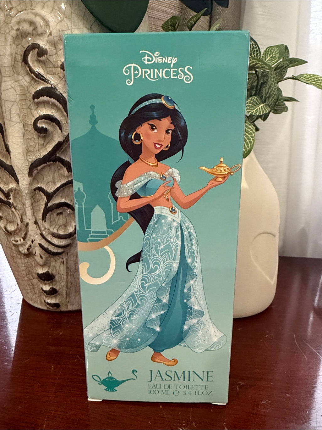 Disney Princess Jasmine Eau De Toilette - Turquoise Packaging